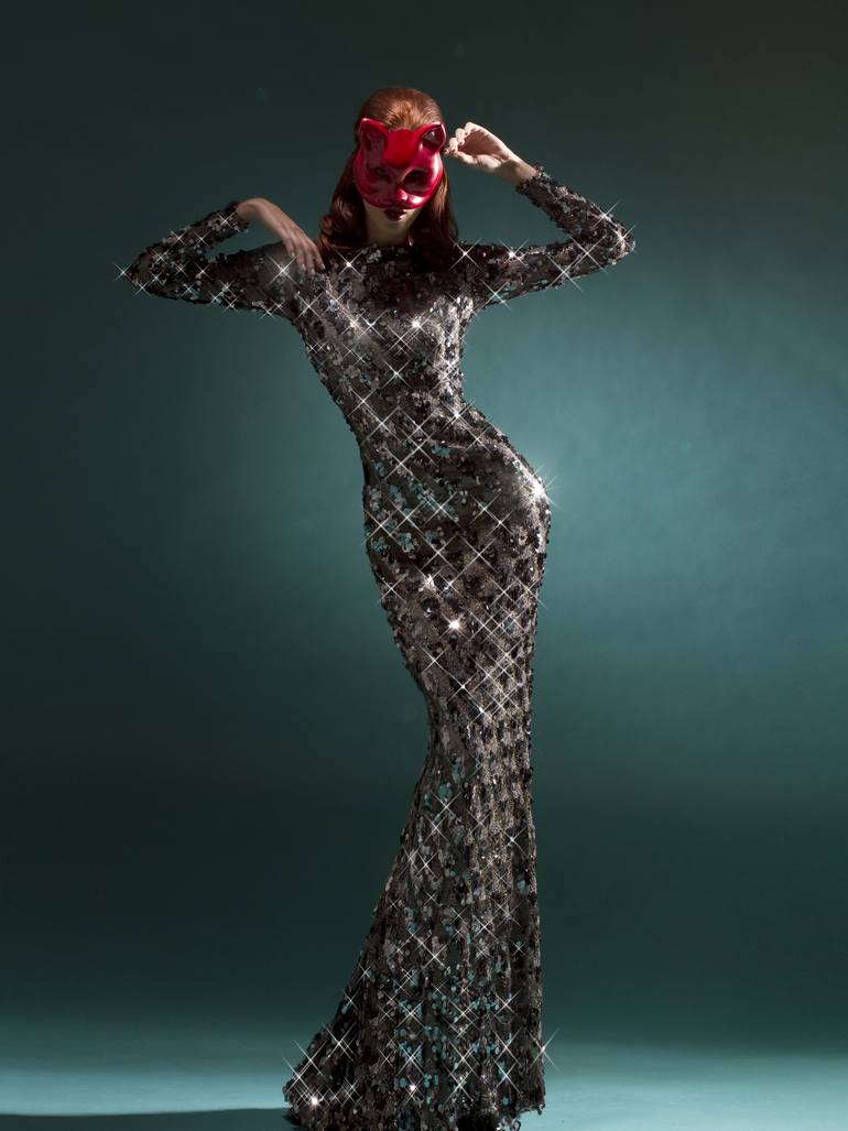 Original Art Deco Portrait Photography by Viktorija Pashuta