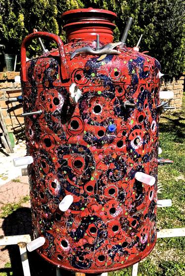Original Conceptual Nature Sculpture by Roberto Del Fabbro