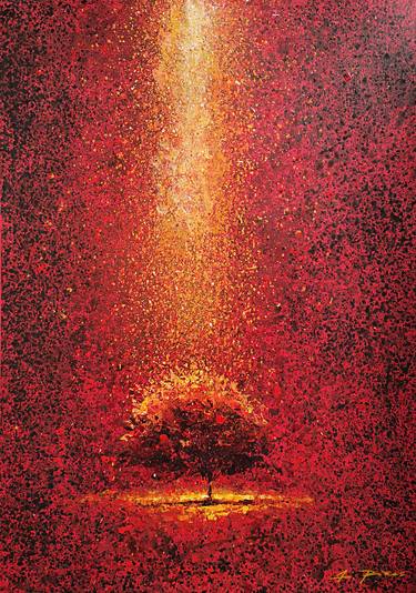 Print of Expressionism Tree Paintings by Alessandro Piras