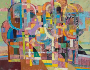 Original Abstract Landscape Paintings by Ivan Stoyanov
