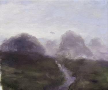 Original Figurative Landscape Painting by Manuel Aja Espil