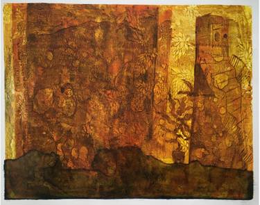 Original Fine Art Architecture Printmaking by Suk Raat