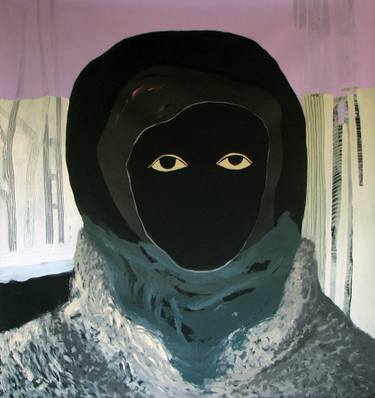 Original Figurative Portrait Paintings by Maia S Oprea