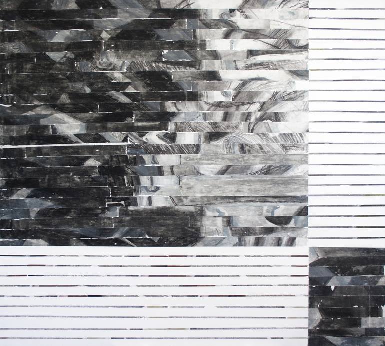 Original Abstract Geometric Paintings by Maia S Oprea
