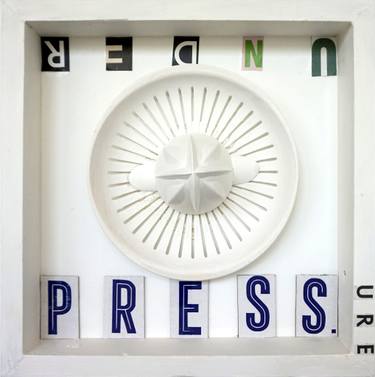 Original Conceptual Typography Collage by Marit Otto