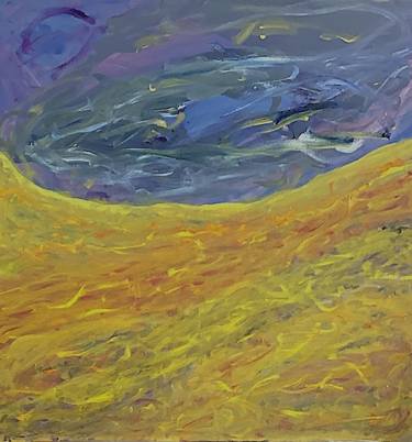 Original Abstract Landscape Painting by David Burch