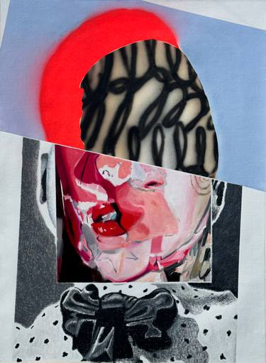 Original Conceptual Portrait Paintings by János Huszti