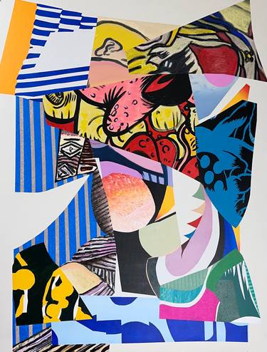 Original Conceptual Patterns Paintings by János Huszti