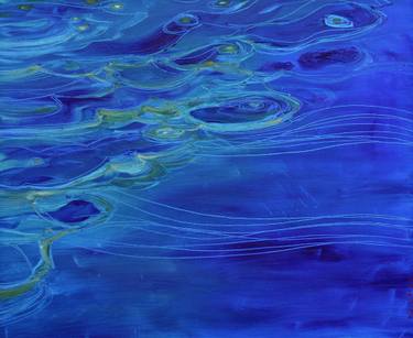 Original Abstract Water Drawings by Elisa Zeni