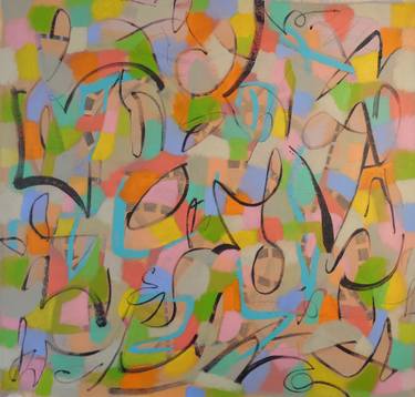 Original Abstract Expressionism Abstract Paintings by Hal Mayforth