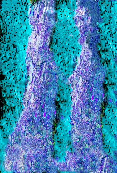 Original Abstract Tree Digital by Ageliki Baka