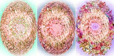 Original Abstract Expressionism Botanic Digital by Ageliki Baka