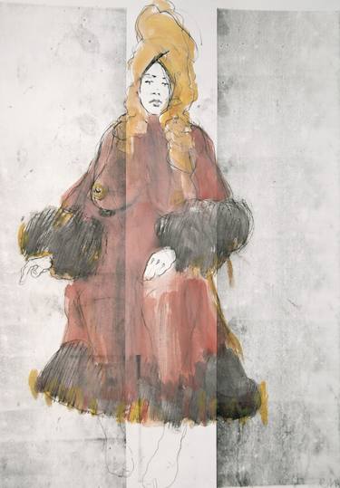 Original Figurative Love Drawings by Michael Lentz