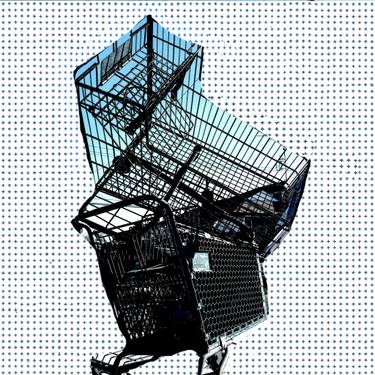 Original Cubism Cities Digital by Moya Devine
