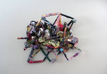 Original Abstract Expressionism Abstract Sculpture by Marina Nelson