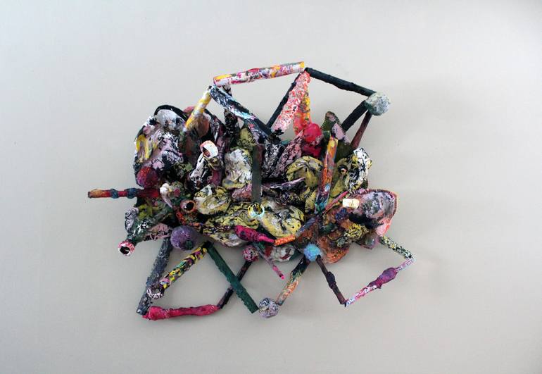 Original Abstract Expressionism Abstract Sculpture by Marina Nelson