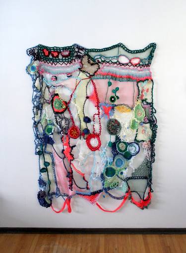 Original Abstract Garden Sculpture by Marina Nelson