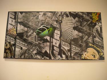 Original Conceptual Architecture Collage by Esther  Glina Montagner
