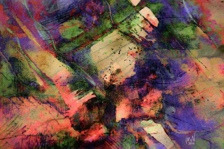Print of Abstract Digital by Mirja Nuutinen