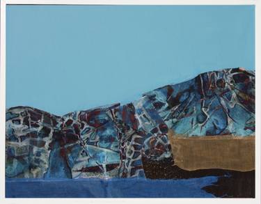 Original Abstract Collage by Mirja Nuutinen