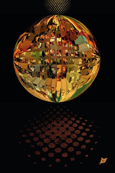 Original Surrealism Cities Digital by Cris Acqua