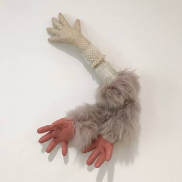 Original Contemporary Fantasy Sculpture by Marta Santos