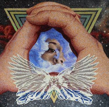 Original Contemporary Outer Space Paintings by Joka Artwork