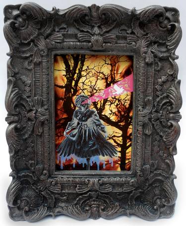 Original Painterly Abstraction Fantasy Painting by Joka Artwork