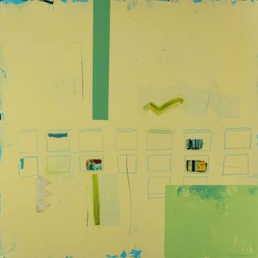Original Abstract Expressionism Abstract Mixed Media by Gabriele Maurus