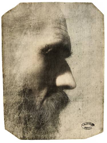 Original Realism Portrait Printmaking by Vladas Orzekauskas