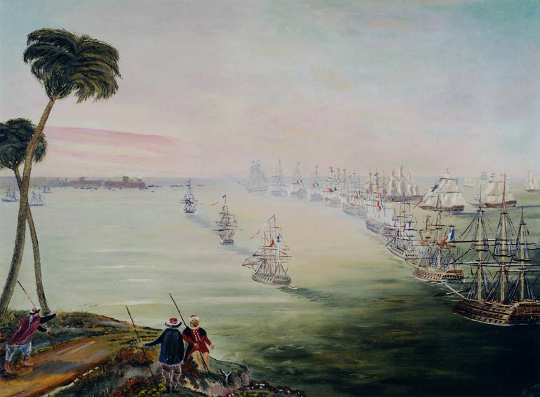Print of Realism Places Paintings by Richard Barham