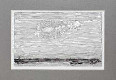 Original Fine Art Abstract Drawings by Dariusz Kaca