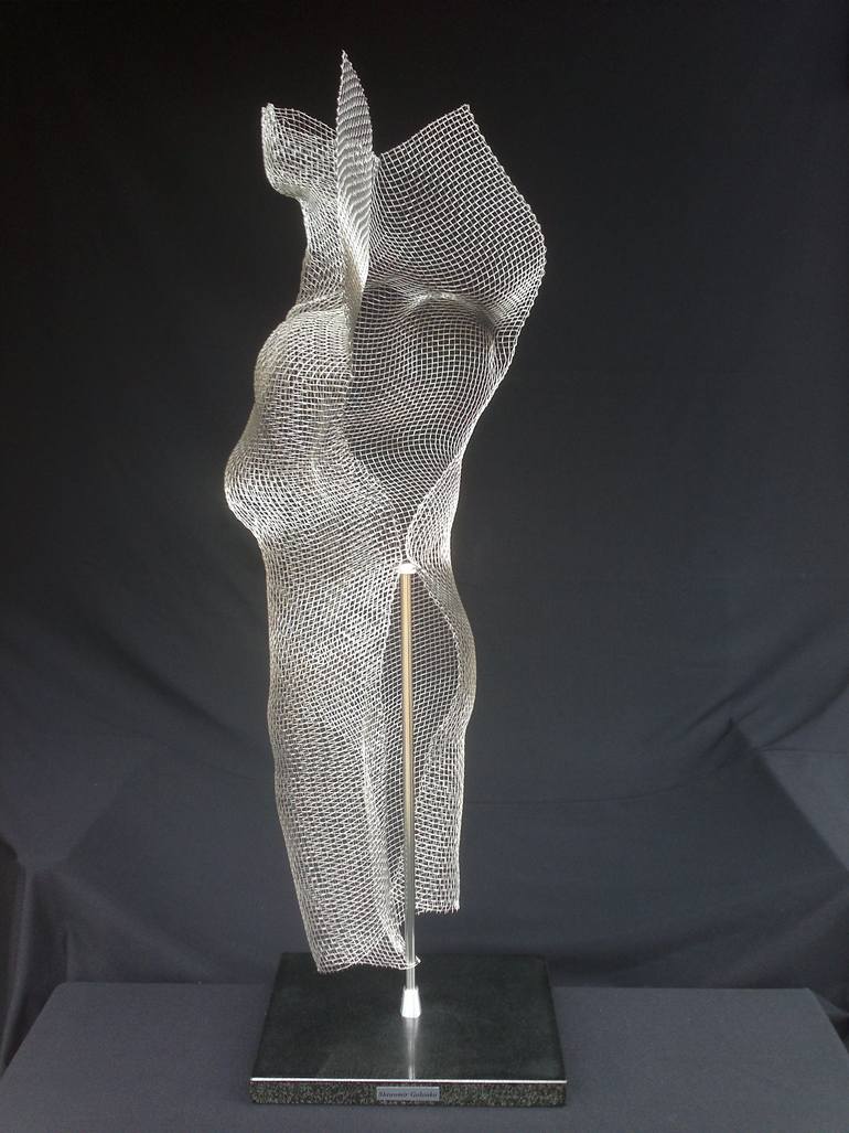 Original Conceptual Women Sculpture by Sławomir Golonko