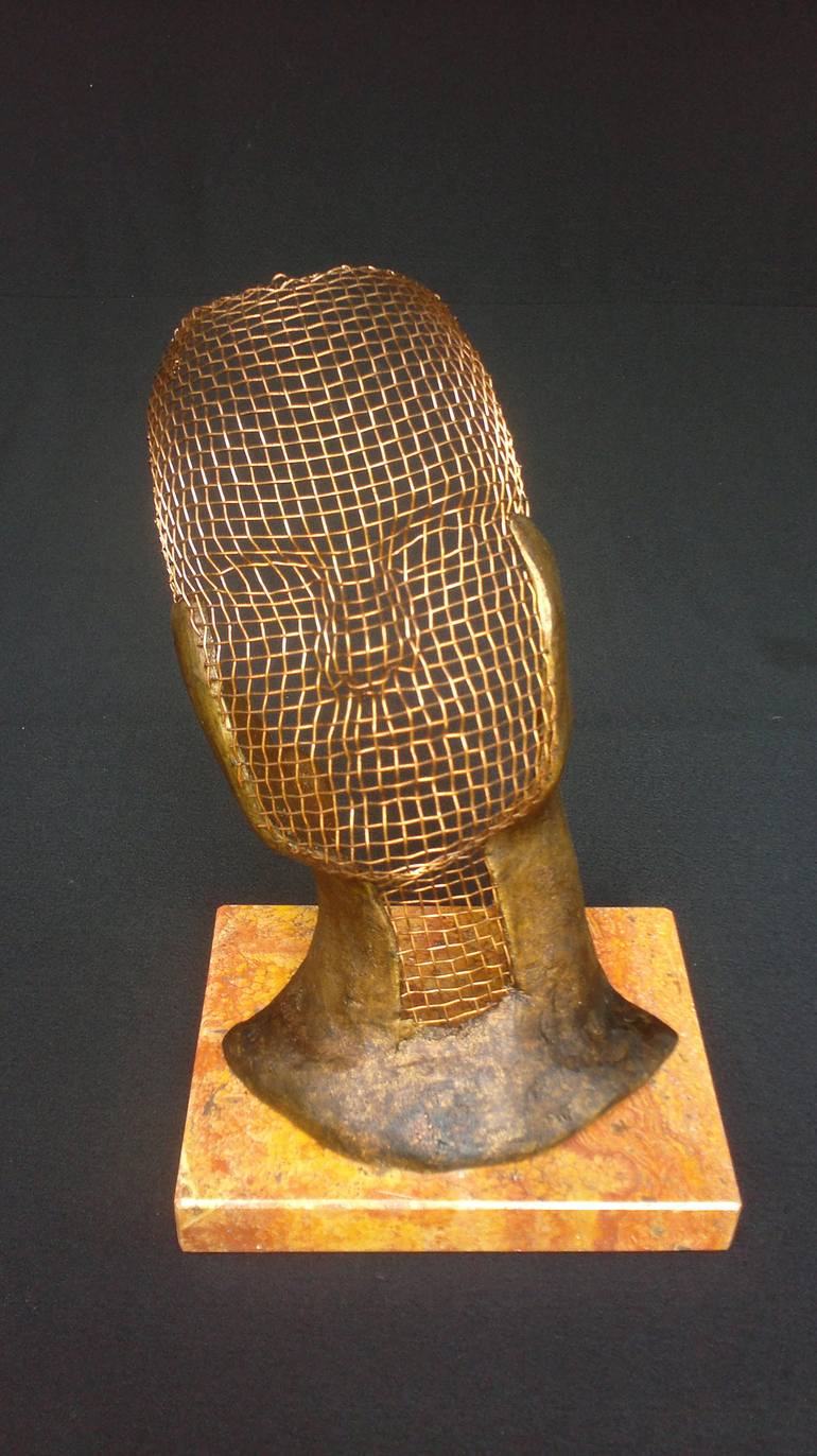 Original Art Deco People Sculpture by Sławomir Golonko