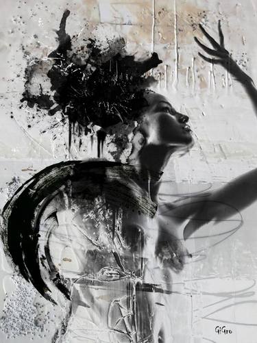 Original Conceptual Women Mixed Media by Giuseppina Irene Groccia - Gigro