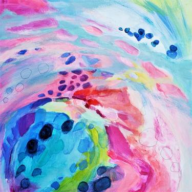 Original Abstract Expressionism Abstract Painting by Shelly Porter