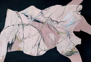Original Abstract Expressionism Abstract Painting by Bruno Varatojo