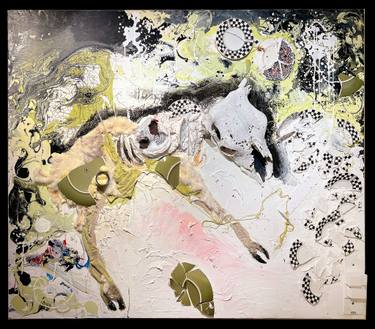 Original Expressionism Politics Painting by Eduardo Alvarez