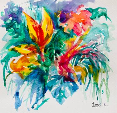 Original Contemporary Botanic Paintings by Konrad Biro