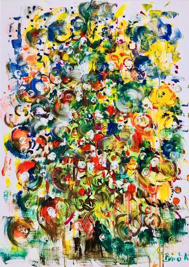 Original Abstract Home Paintings by Konrad Biro