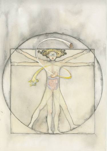 Original Illustration Nude Drawing by Wendo Wendo