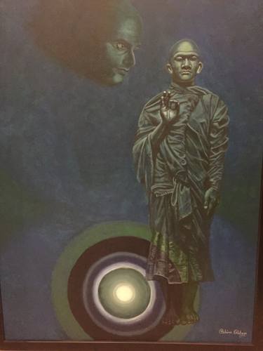 Original Conceptual Religious Painting by Ashima Abhaya
