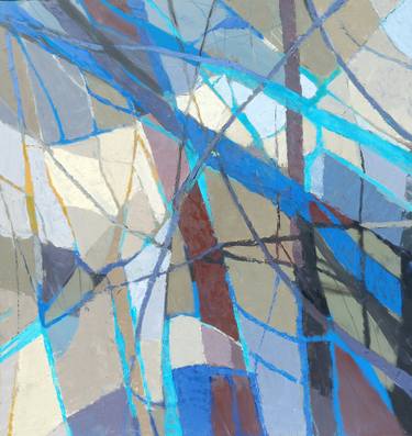 Print of Abstract Tree Paintings by Virginia Chapuis