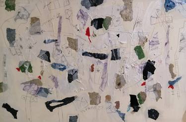 Original Abstract Expressionism Abstract Paintings by Olga Armand Ugon