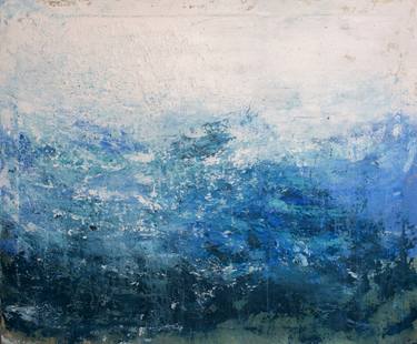 Original Abstract Expressionism Abstract Painting by Lucia Garcia Corrales
