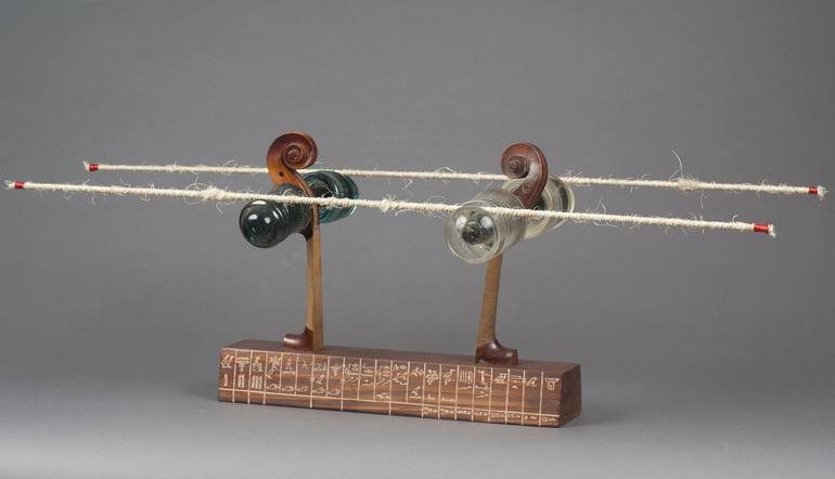 Original Dada Culture Sculpture by Genna Gurvich
