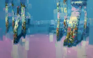 Original Fine Art Tree Paintings by Vahe Yeremyan