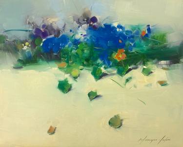 Original Fine Art Floral Paintings by Vahe Yeremyan