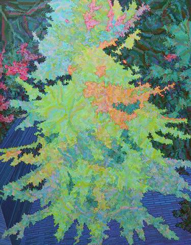 Original Fine Art Tree Paintings by Dagyeom Lee