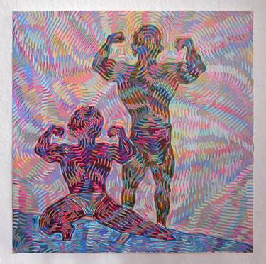Print of Pop Art Nude Paintings by Dagyeom Lee